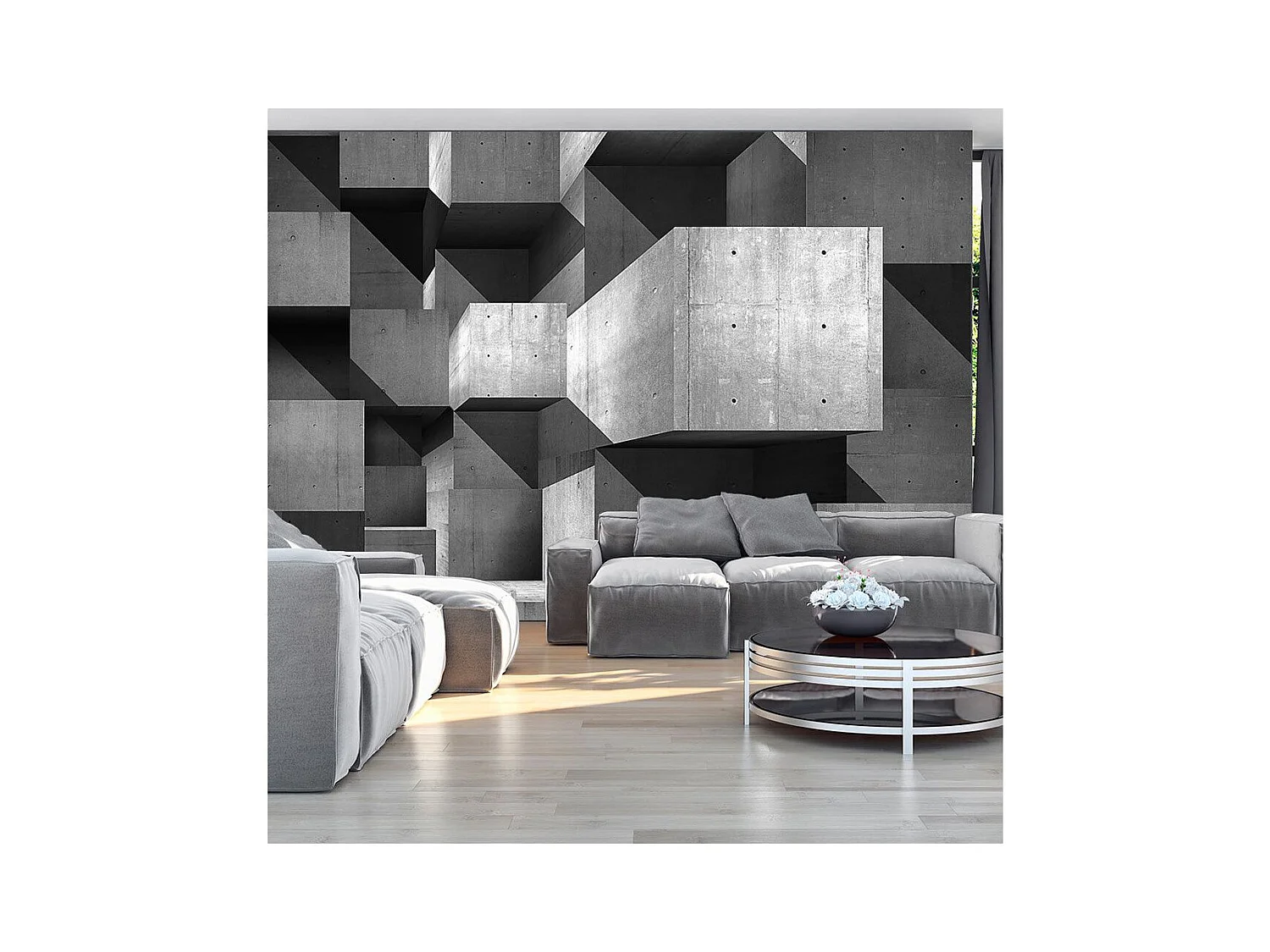 Papier Peint "Grattes-Ciel" 105 x 150 cm