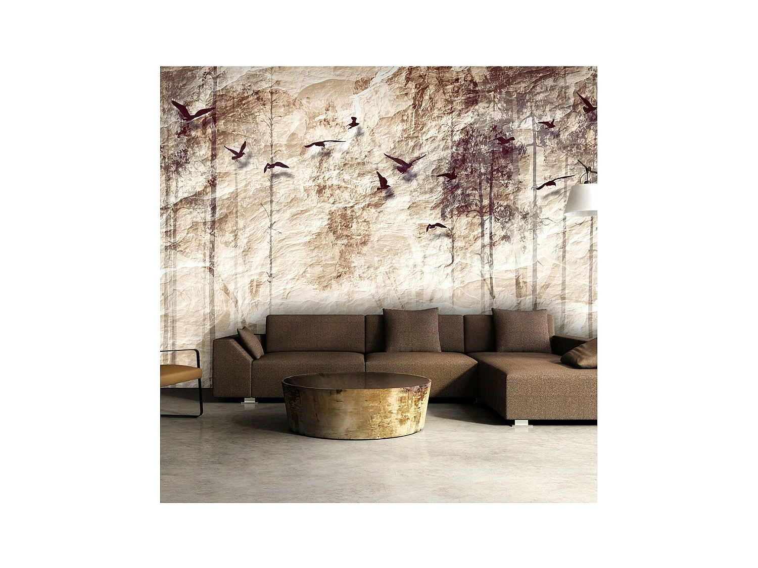 Papier Peint "Nature en Papier" 105 x 150 cm