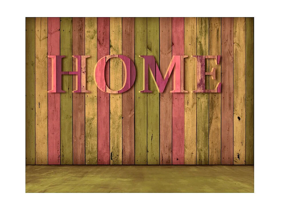 Papier Peint "Home Pink" 154 x 200 cm