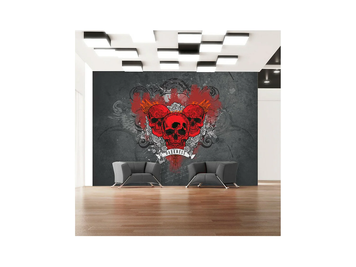 Papier Peint "Darkness" 105 x 150 cm