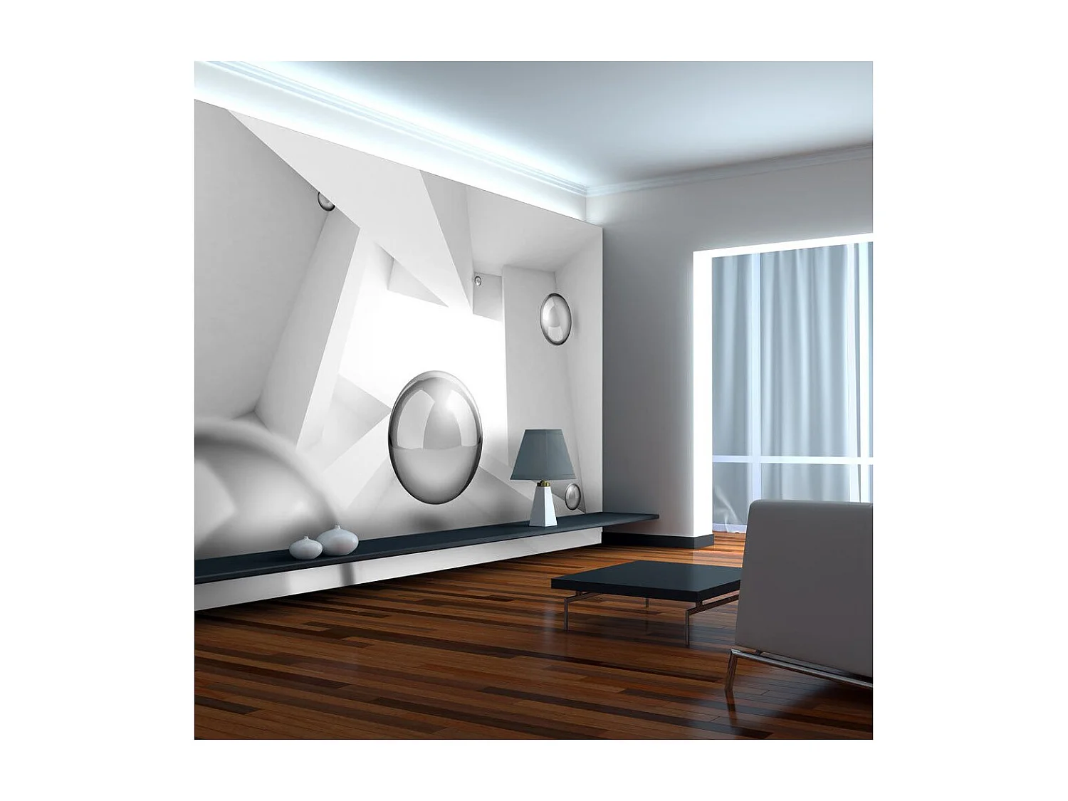 Papier Peint "Play with Balls" 105 x 150 cm