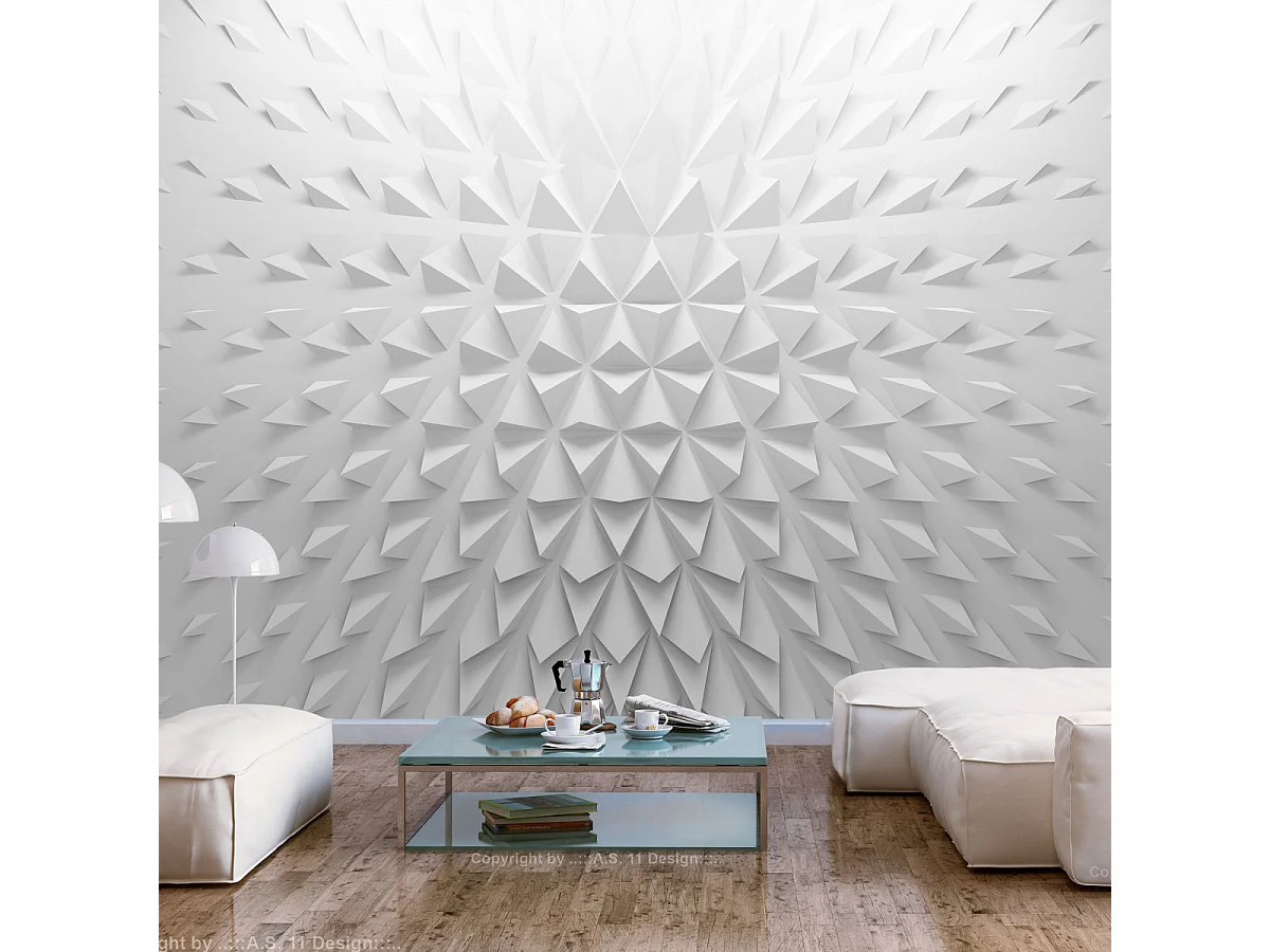 Papier Peint "Tetrahedrons" 245 x 350 cm