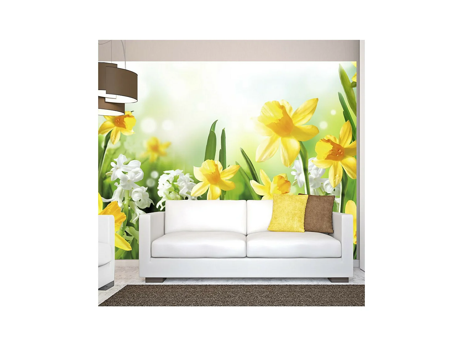 Papier Peint "Spring Walk" 70 x 100 cm