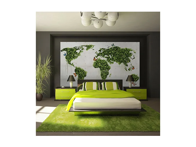 Papier Peint "Le Jardin des Papillons" 231 x 300 cm