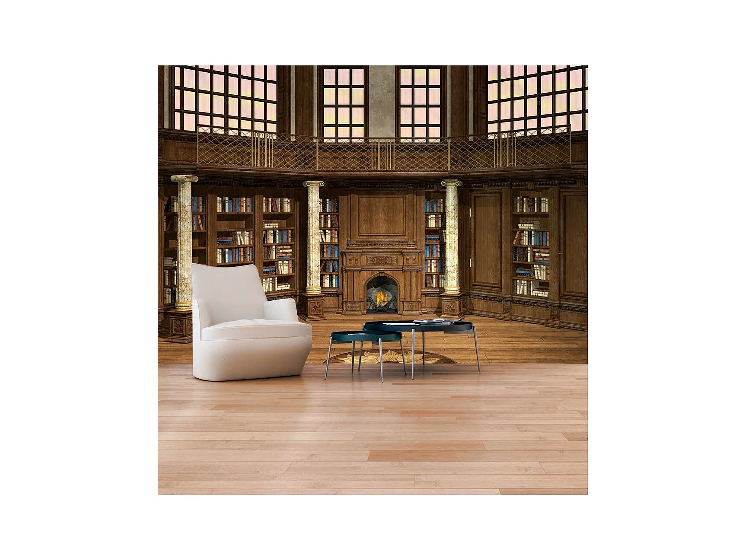 Papier Peint "Library of Dreams" 70 x 100 cm