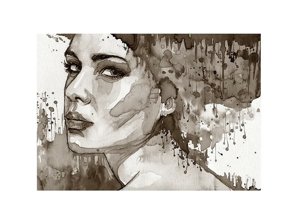 Papier Peint "Black Lady" 210 x 300 cm