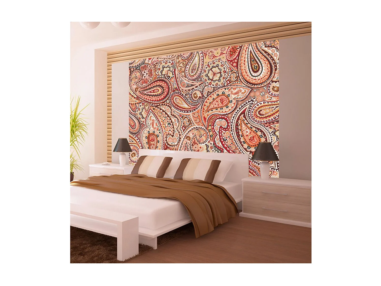 Papier Peint "Une Touche D'Orient" 270 x 350 cm