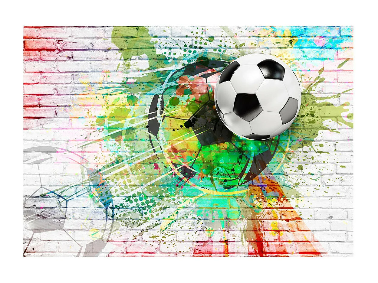 Papier Peint "Colourful Sport" 245 x 350 cm
