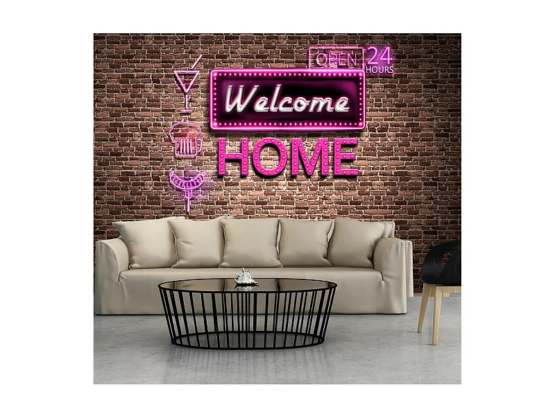 Papier Peint "Welcome Home" 140 x 200 cm