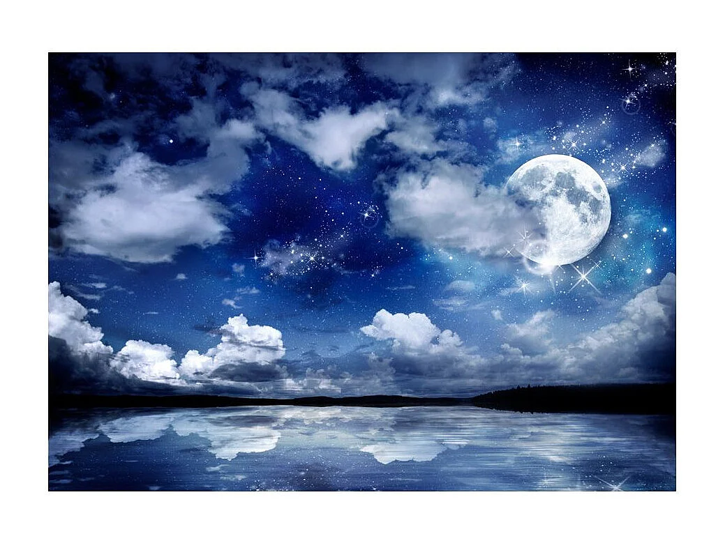 Papier Peint "Nuit Magique" 70 x 100 cm