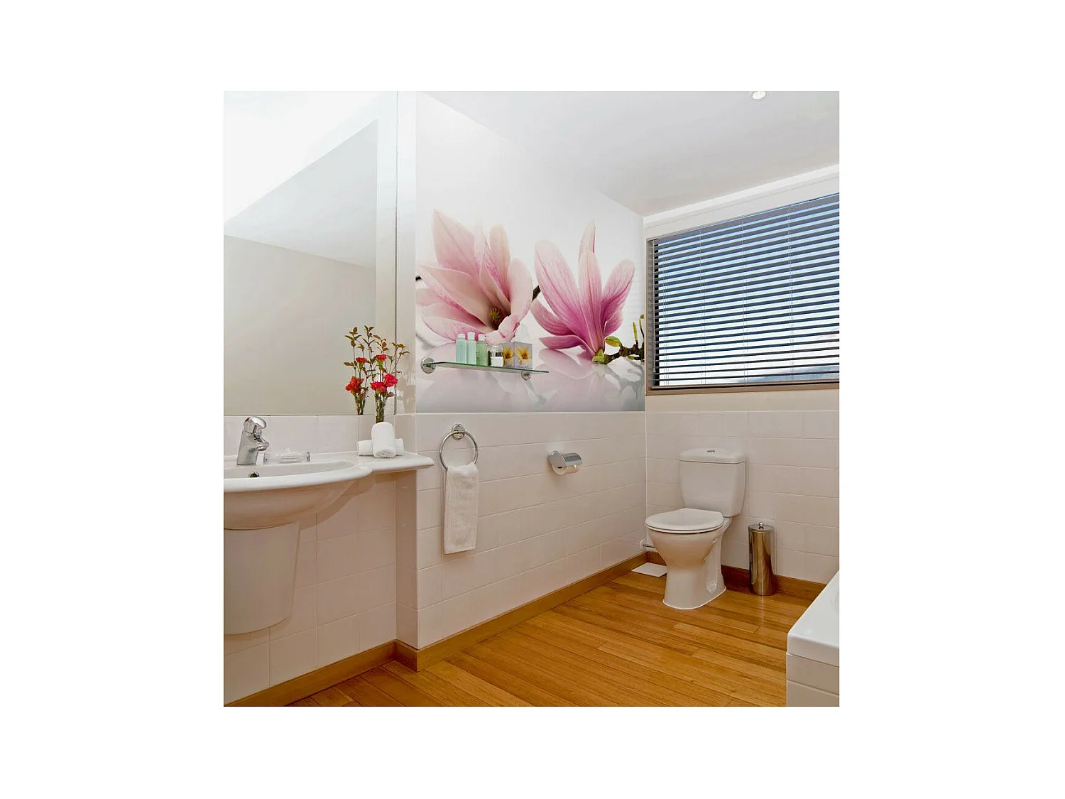 Papier Peint "Fleur de Magnolia" 154 x 200 cm