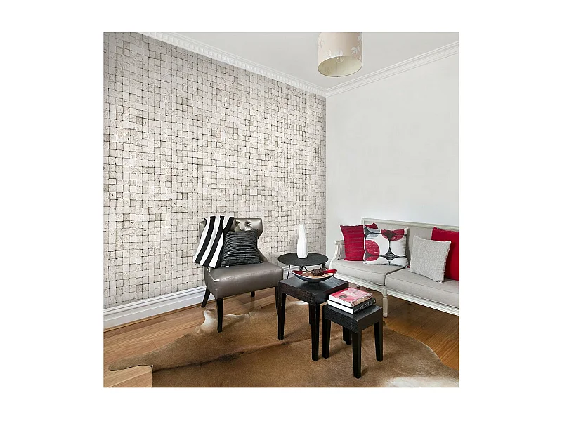 Papier Peint "Stones : Mosaic" 50x1000cm