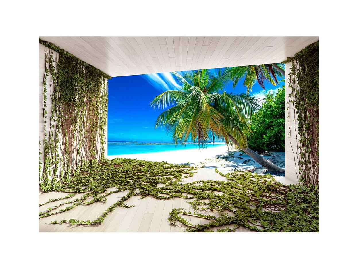 Papier Peint "Beach & Ivy" 210 x 300 cm