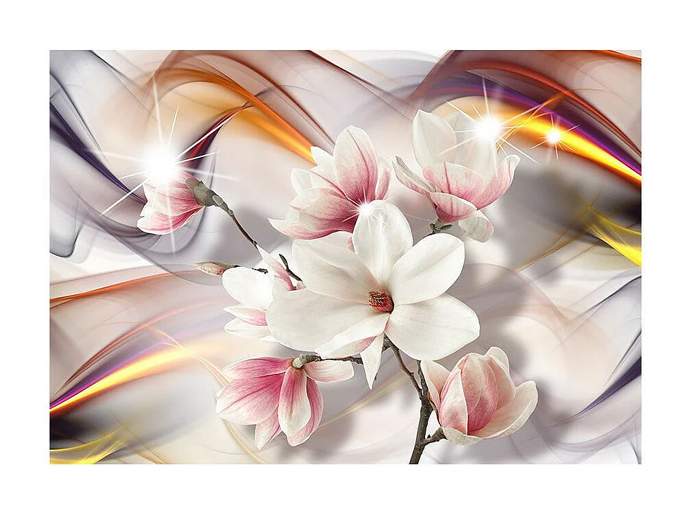 Papier Peint "Artistic Magnolias" 210 x 300 cm