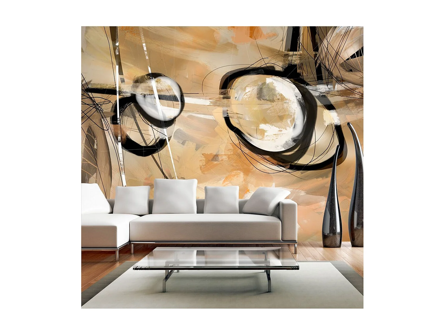 Papier Peint "Disharmony" 140 x 200 cm