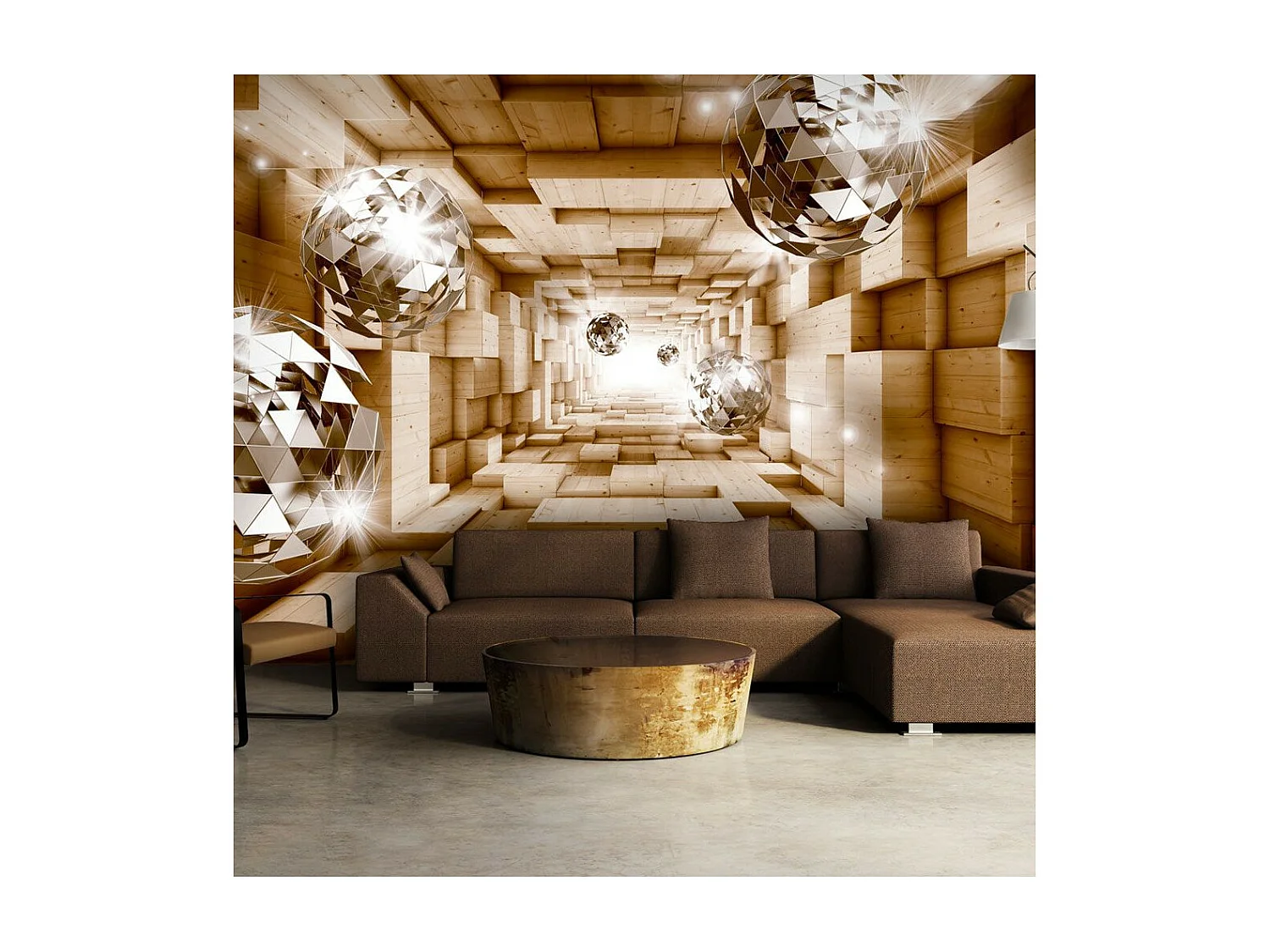 Papier Peint "The Road To the Light" 70 x 100 cm