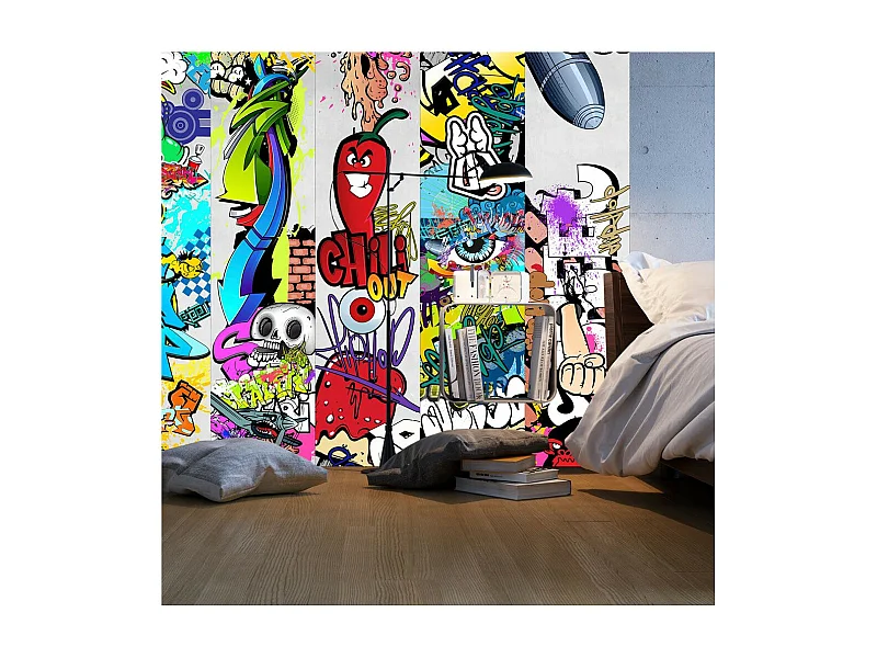 Papier Peint "Watchful Eyes" 50x1000cm