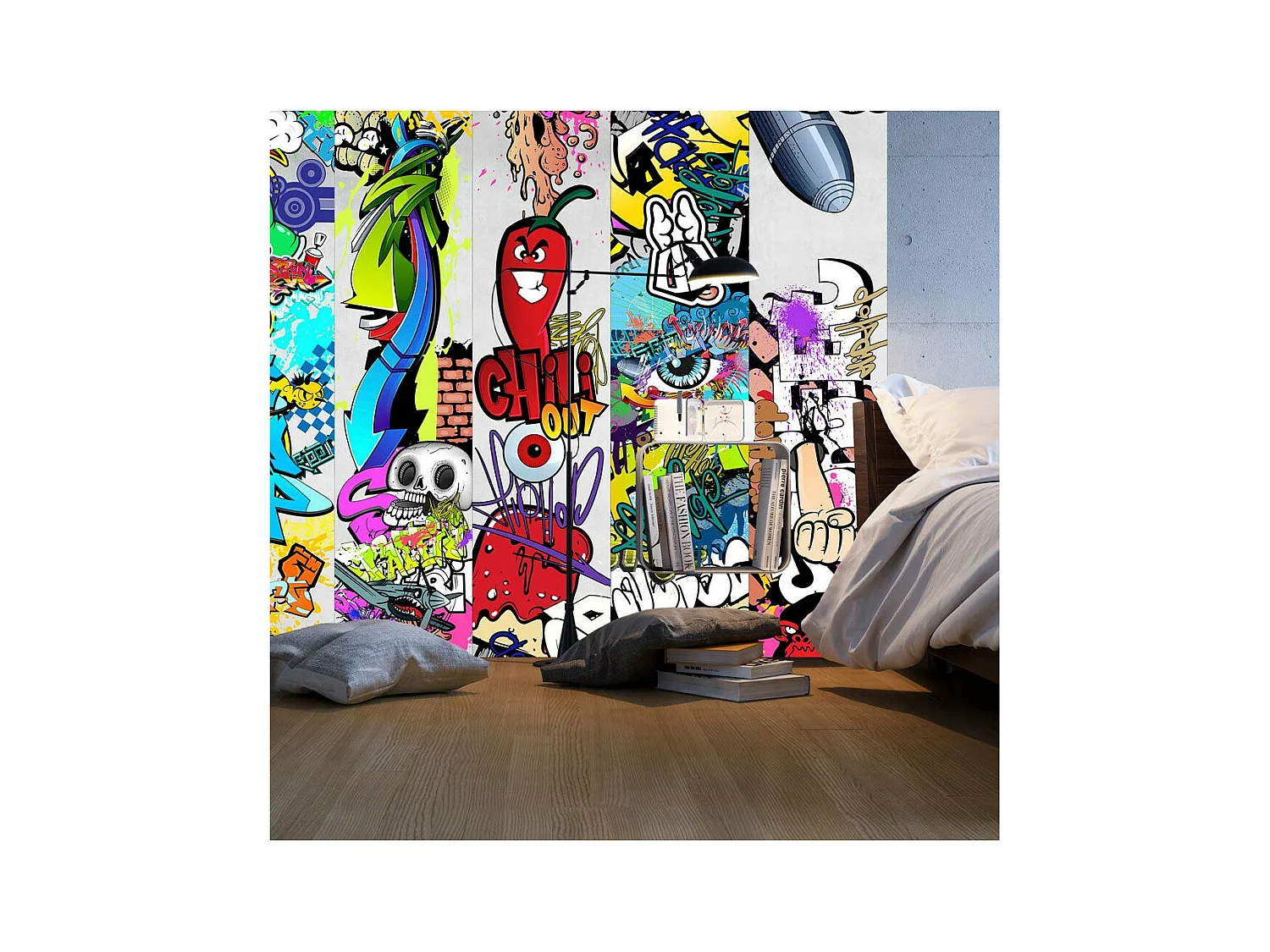 Papier Peint "Watchful Eyes" 50x1000cm