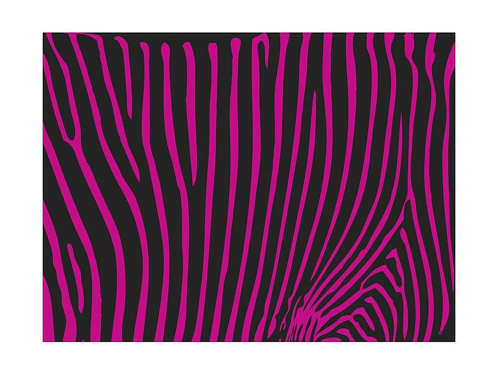 Papier Peint "Zebra Pattern Violet" 193 x 250 cm