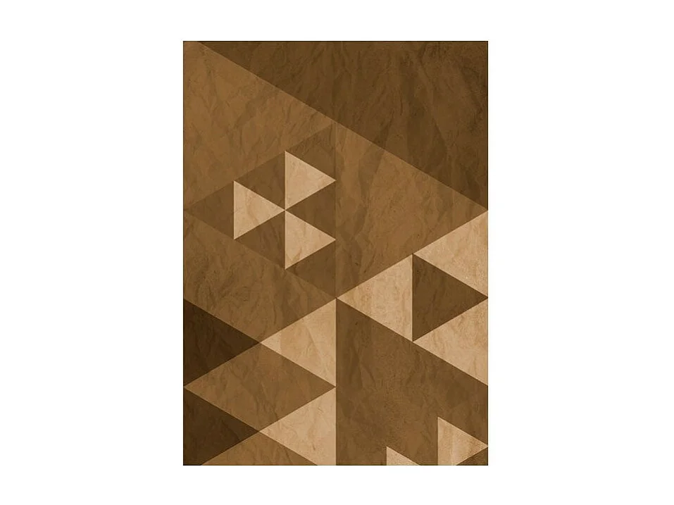 Papier Peint "Brown Patchwork" 50x1000cm