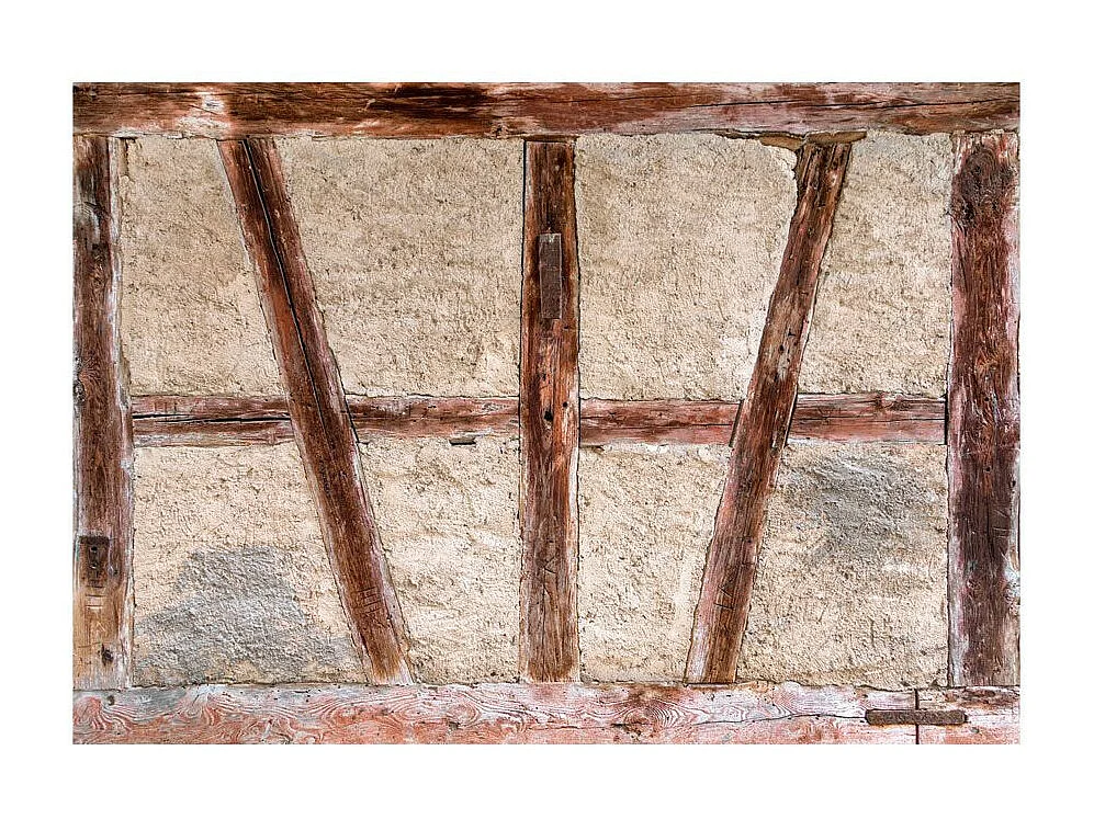 Papier Peint "Old Barn" 70 x 100 cm