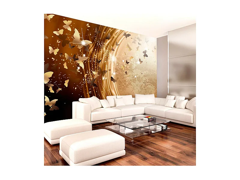 Papier Peint "Golden Path" 210 x 300 cm