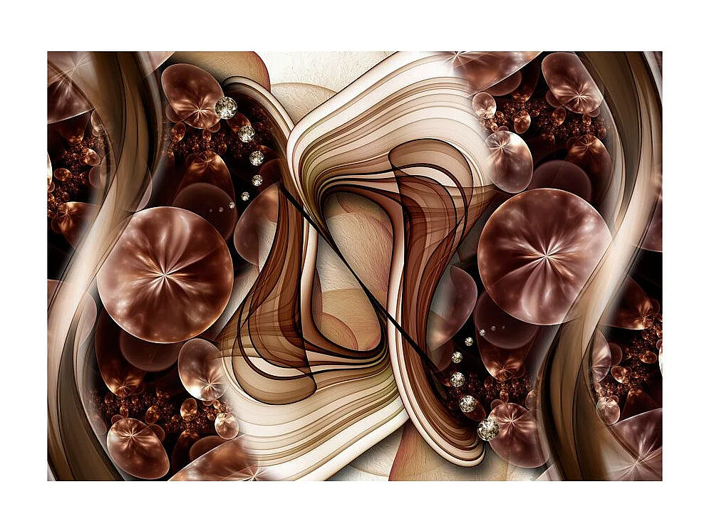 Papier Peint "Cabinet of Curiosities" 70 x 100 cm