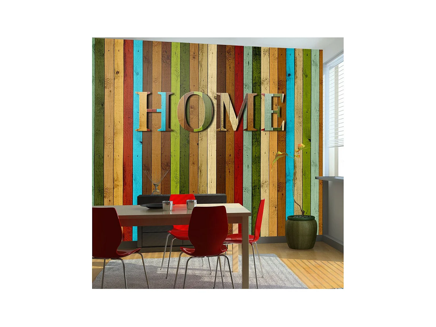 Papier Peint "Home Decoration" 154 x 200 cm