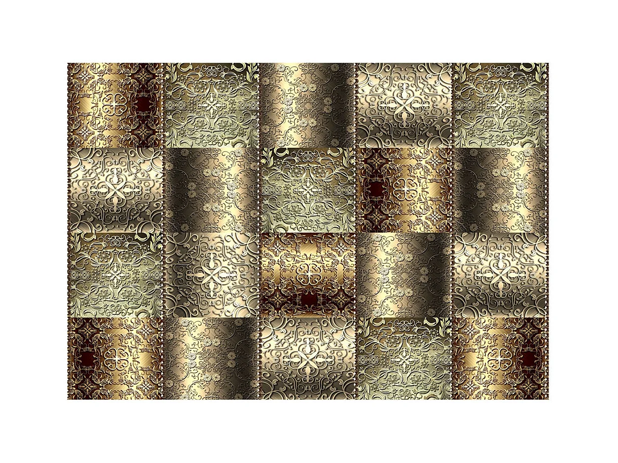 Papier Peint "Metal Plates" 70 x 100 cm