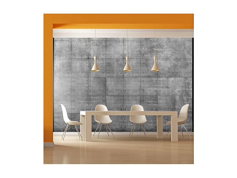 Papier Peint "Steel Puzzle" 70 x 100 cm