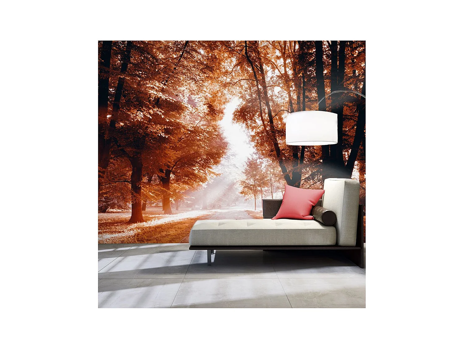 Papier Peint "Autumn Park" 70 x 100 cm