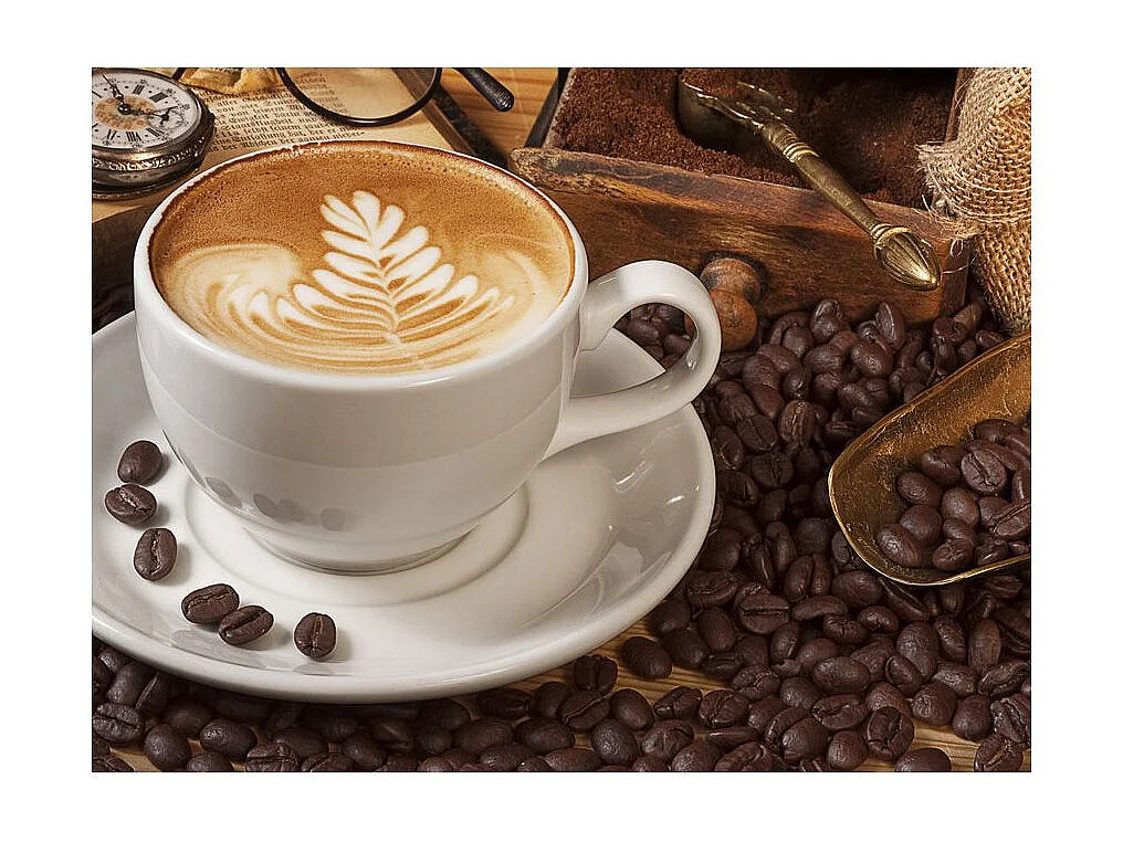 Papier Peint "Peut-être le Café?" 270 x 350 cm