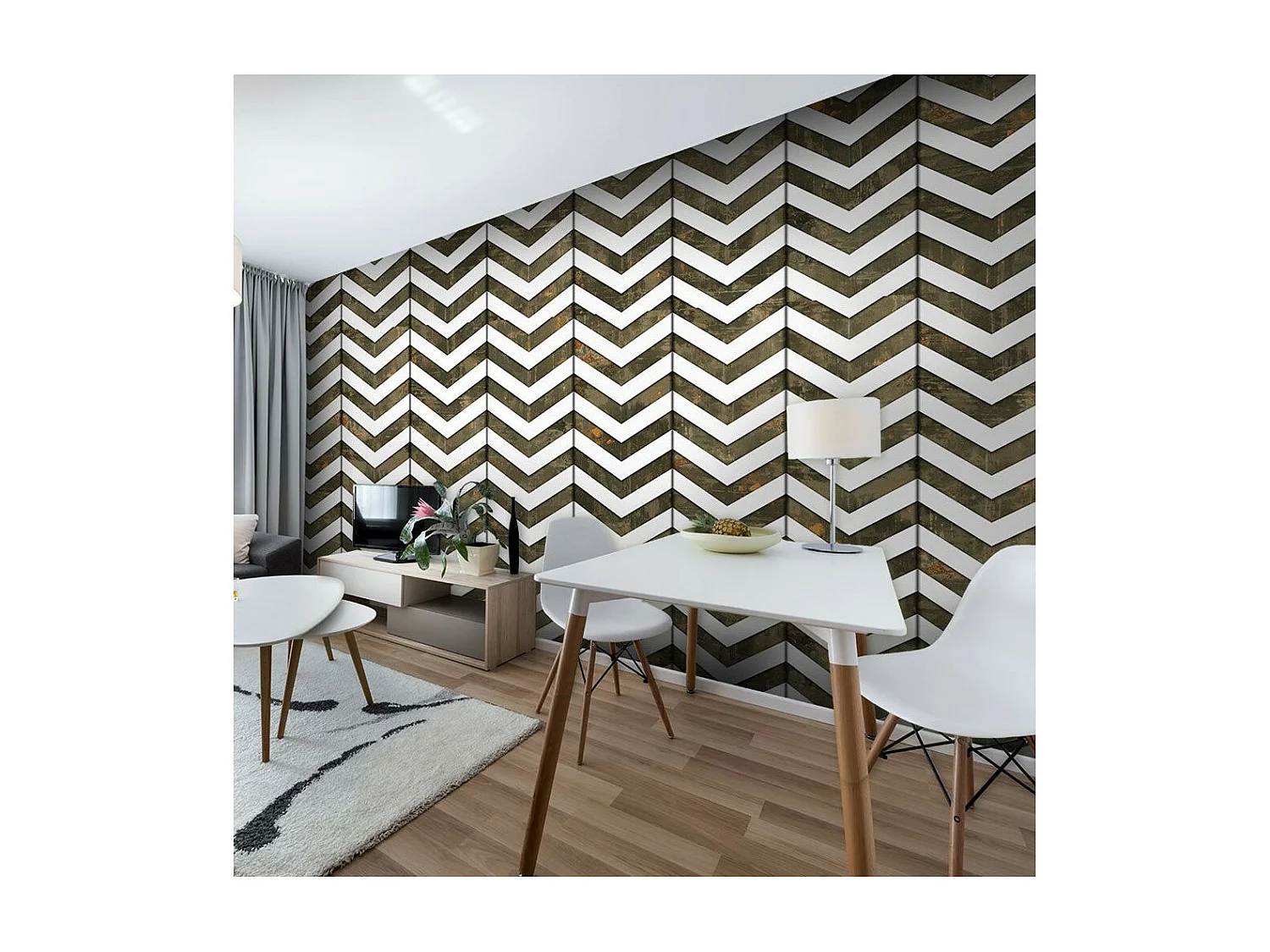 Papier Peint "Chocolate Waves" 50x1000cm