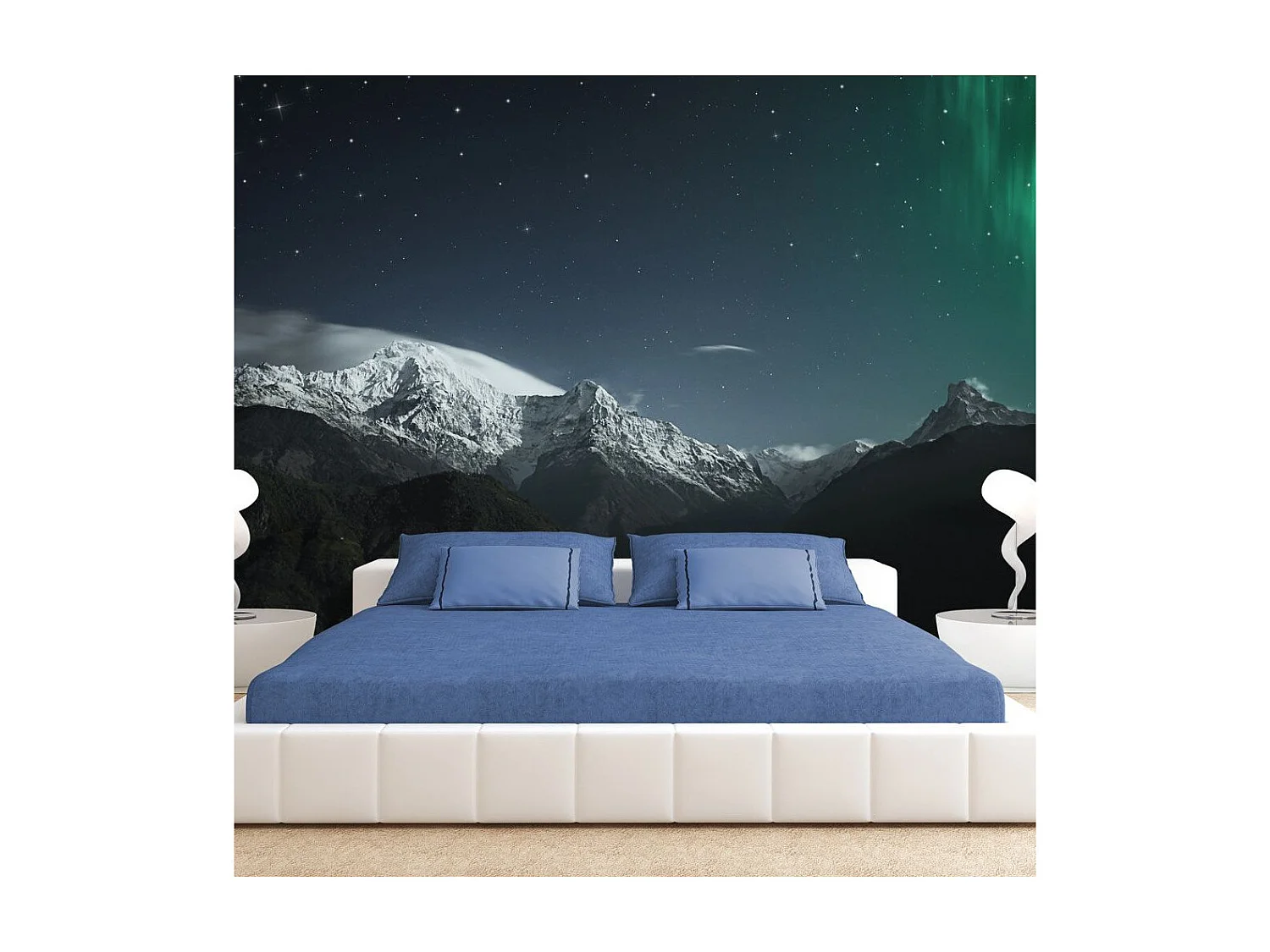 Papier Peint "Northern Lights" 175 x 250 cm