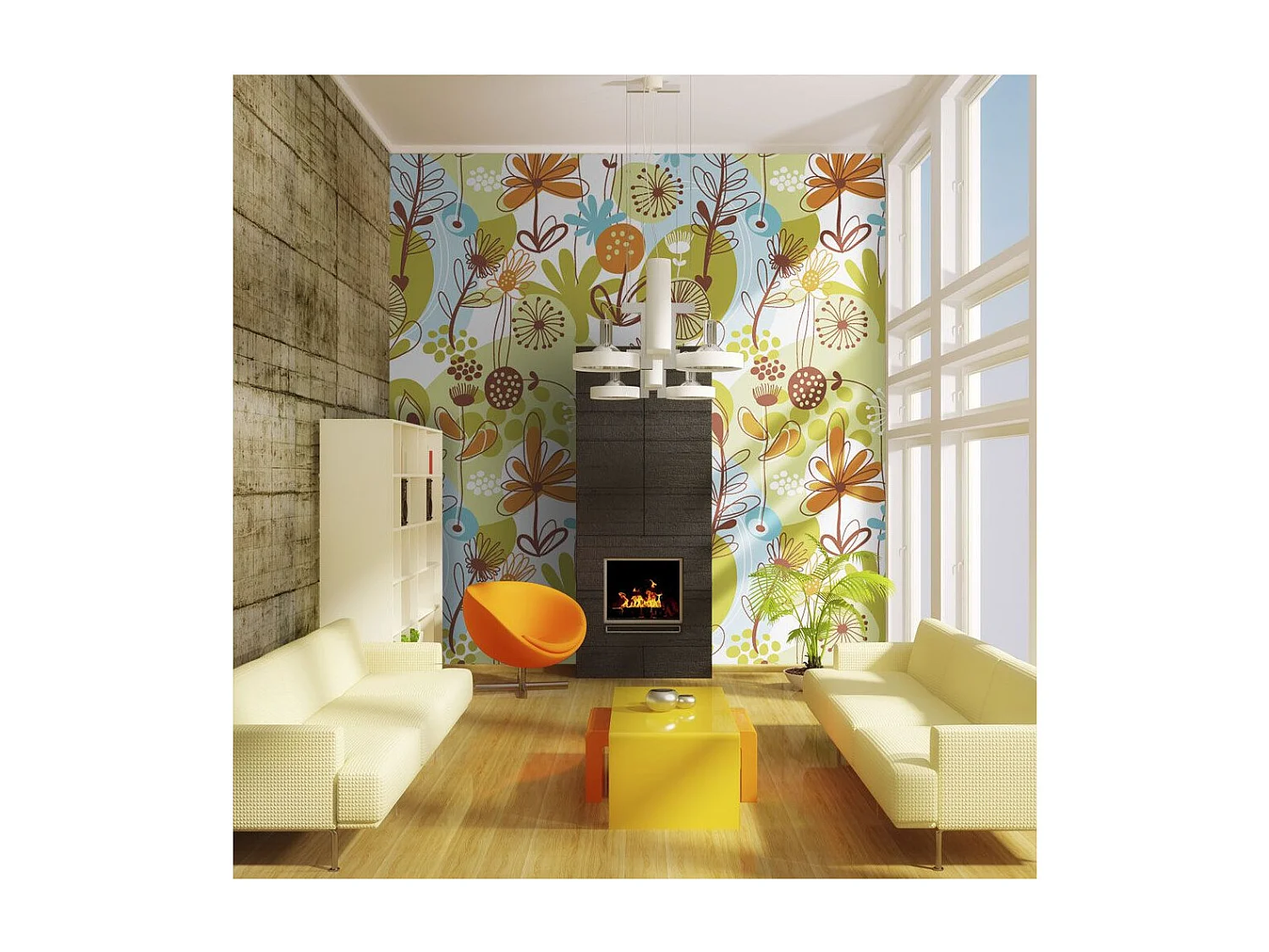 Papier Peint "Été" 270 x 350 cm