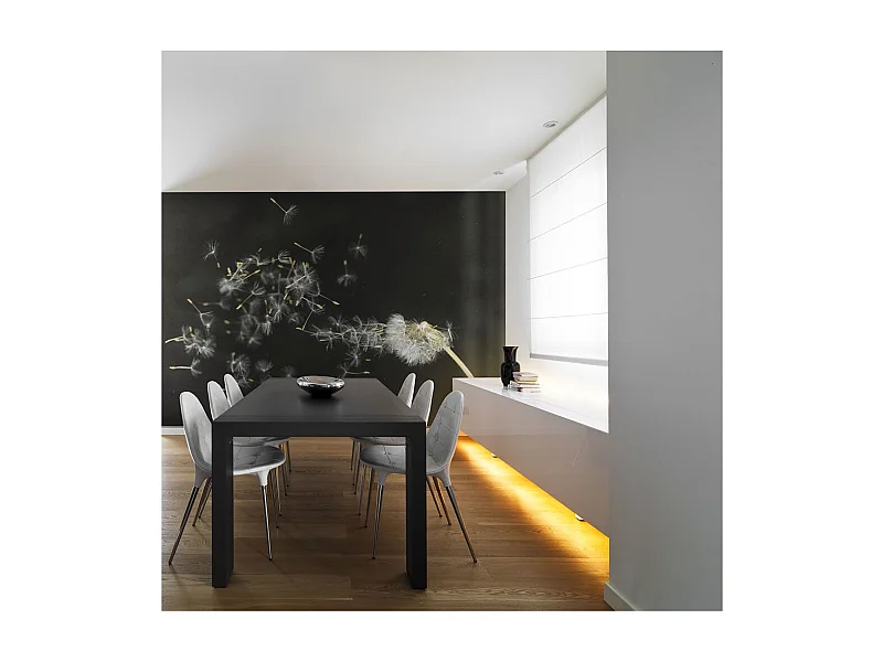 Papier Peint "Graines de Dent de Lion Emportées par le Vent" 154 x 200 cm