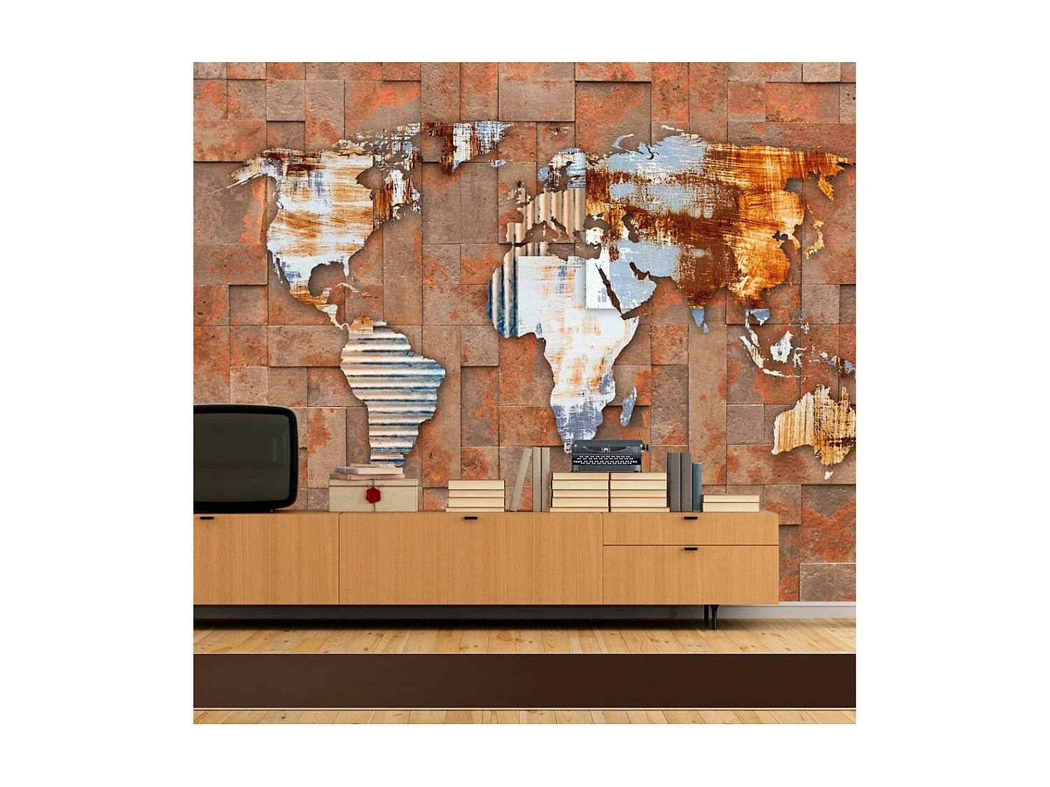 Papier Peint "Arcana of Modernity" 105 x 150 cm