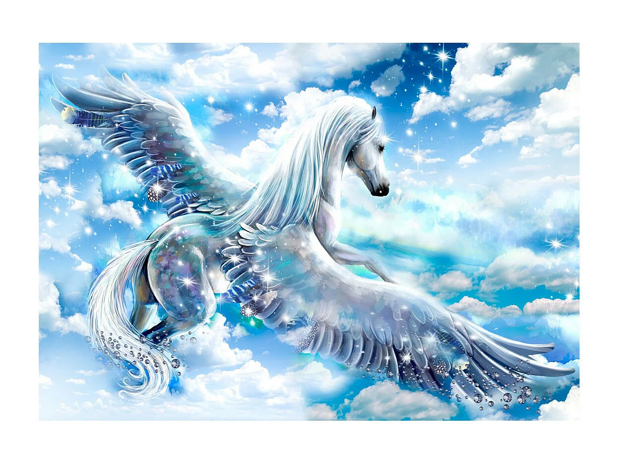 Papier Peint "Pegasus Blue" 245 x 350 cm