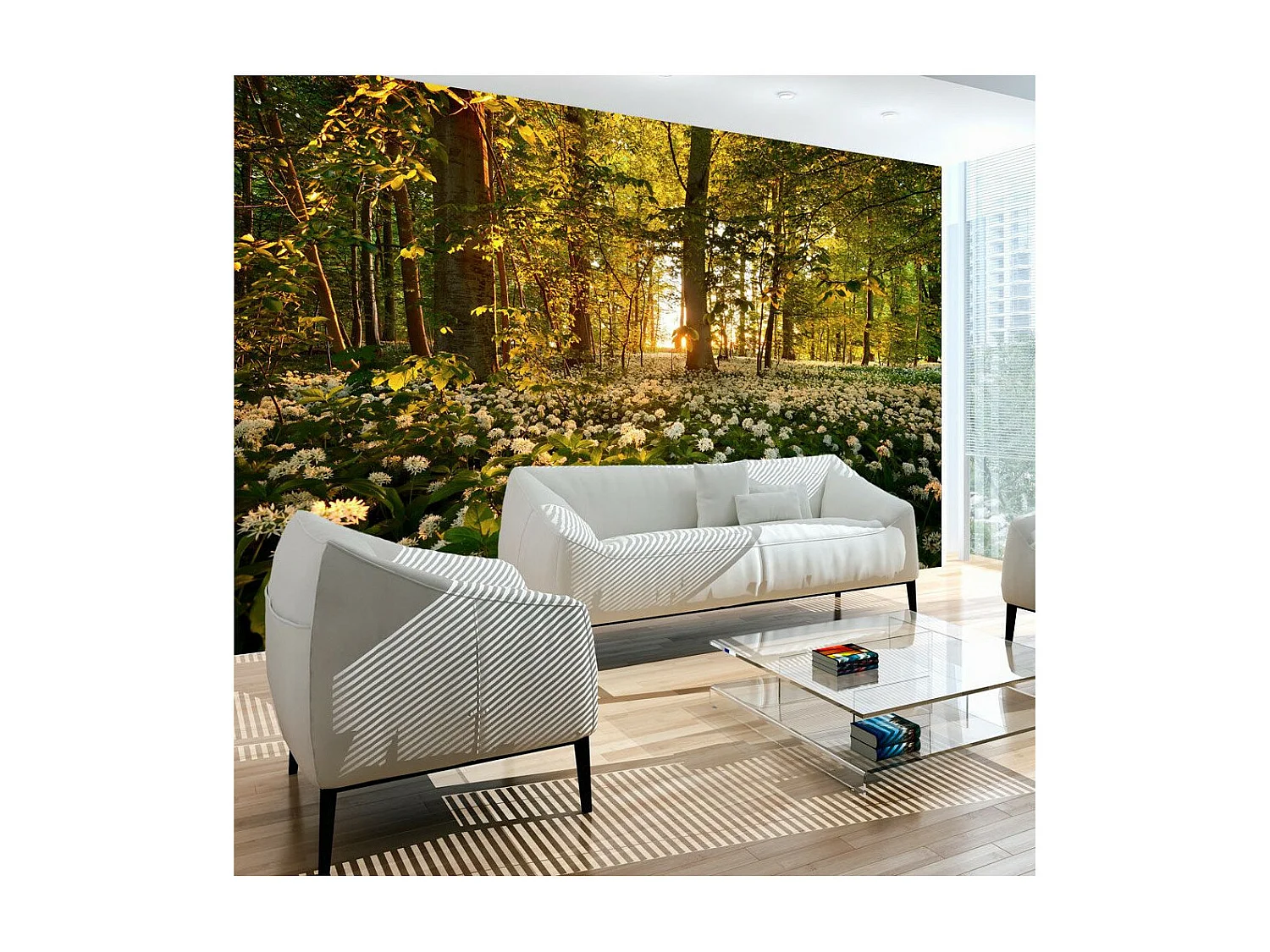 Papier Peint "Forest Flora" 210 x 300 cm