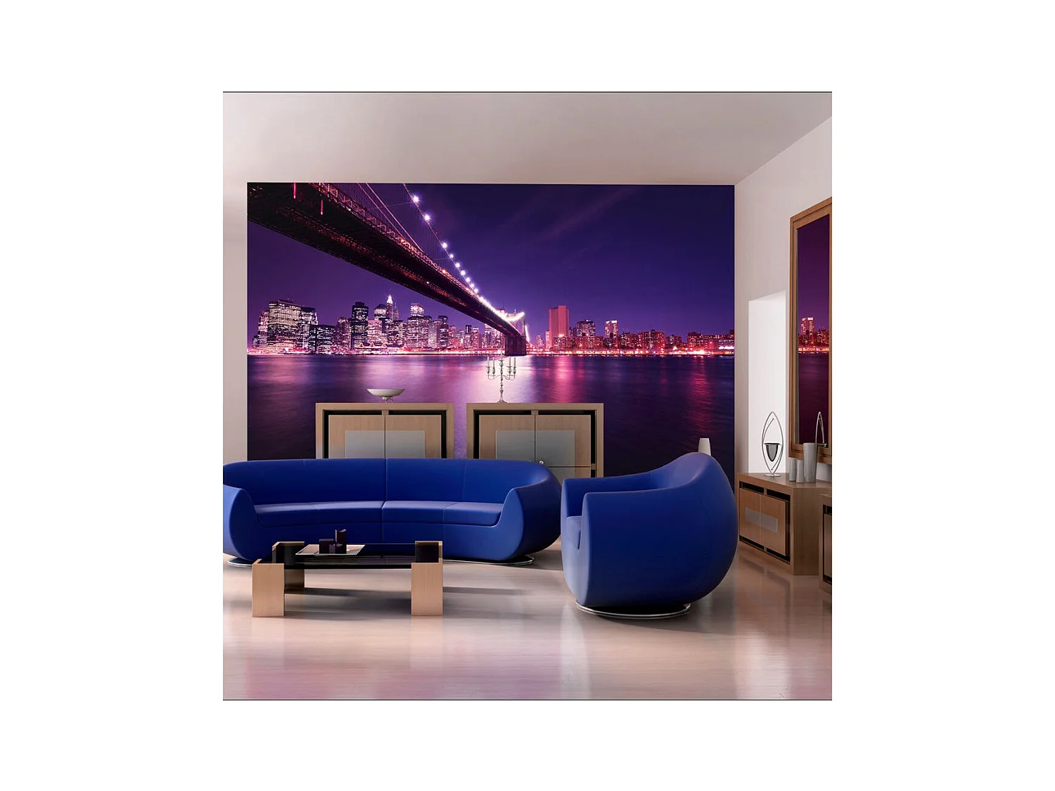 Papier Peint "Lights Direction" 140 x 200 cm