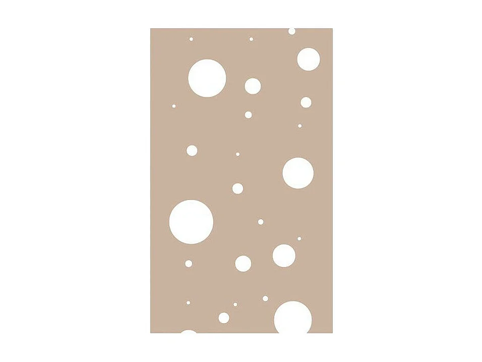 Papier Peint "Cinnamon Bubbles" 50x1000cm