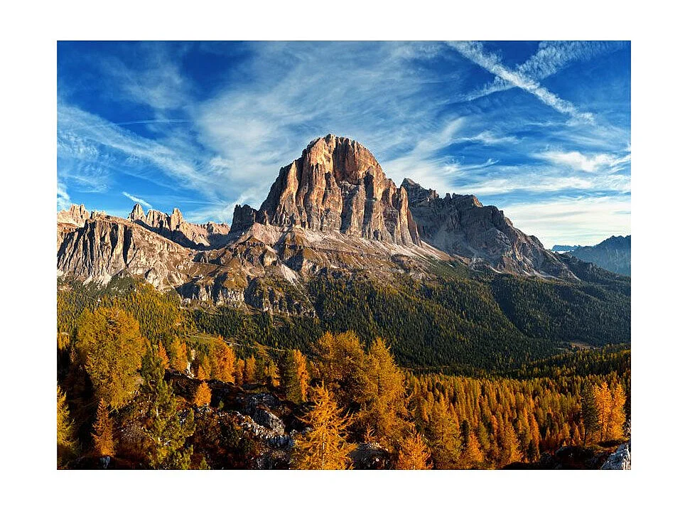 Papier Peint "Vue Merveilleuse sur Les Dolomites" 270 x 350 cm