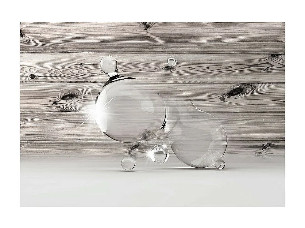 Papier Peint "Light in Drops of Water" 175 x 250 cm