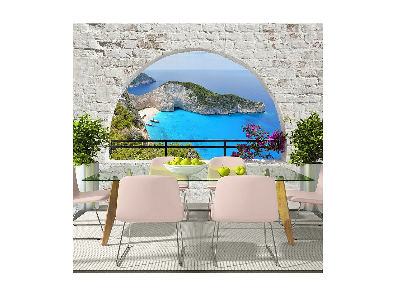 Papier Peint "L'Île Zakynthos" 105 x 150 cm