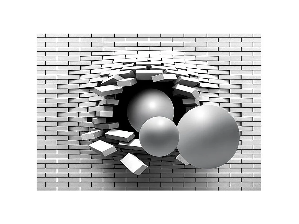 Papier Peint "Another Brick in the Wall" 105 x 150 cm