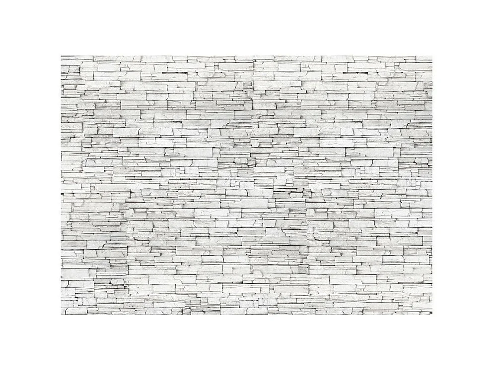 Papier Peint "White Brick III" 280 x 400 cm