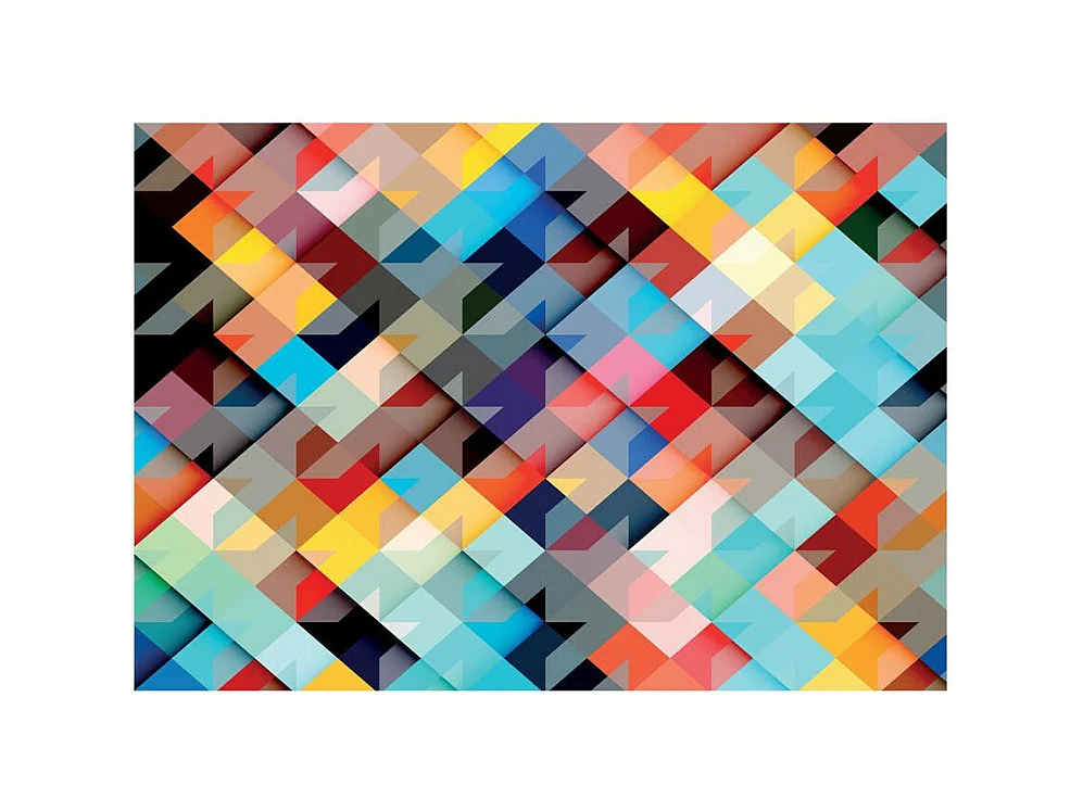 Papier Peint "Colour Patchwork" 280 x 400 cm