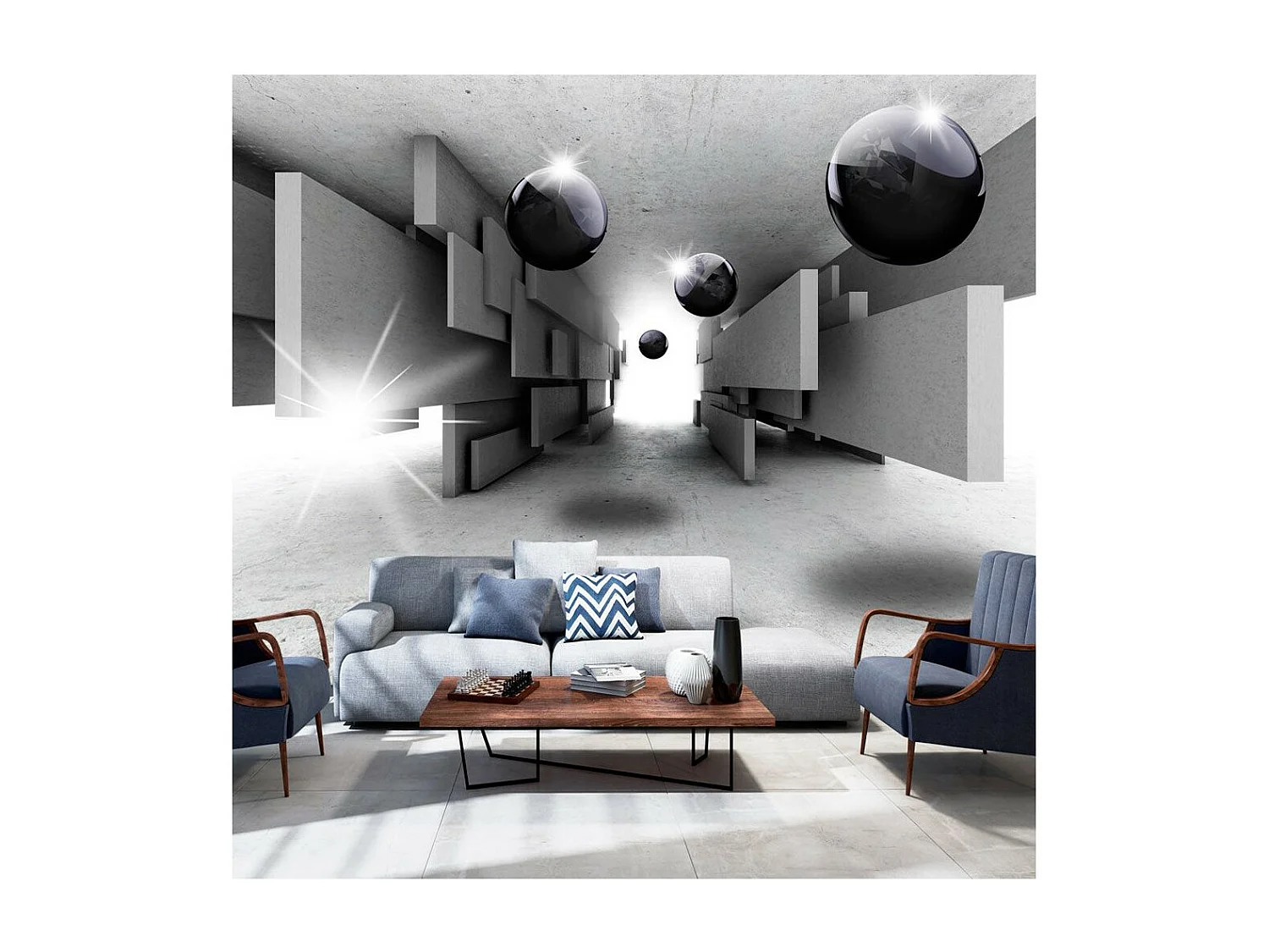 Papier Peint "Border Control" 245 x 350 cm