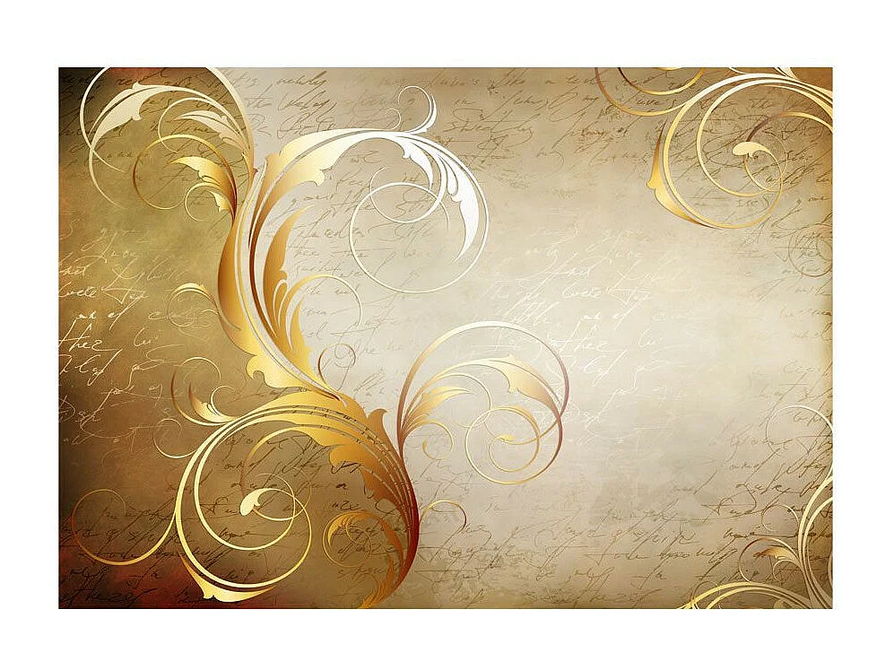 Papier Peint "Gold Leaf" 140 x 200 cm