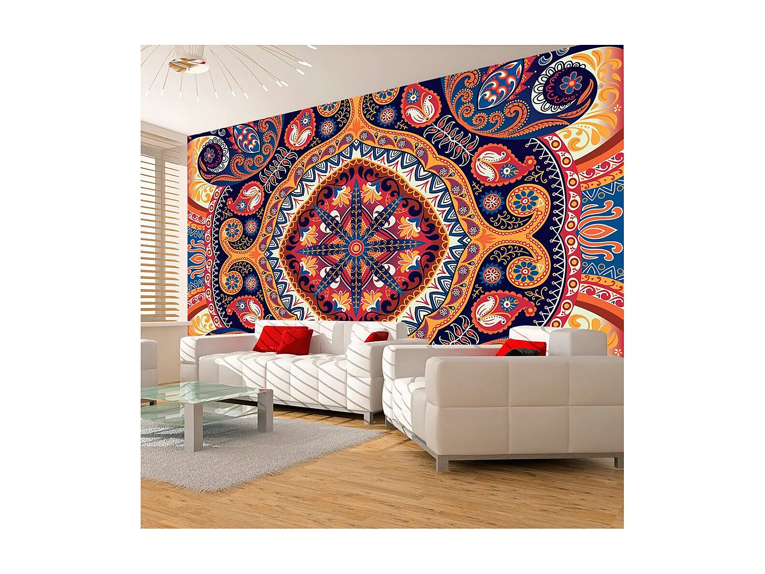 Papier Peint "Exotic Mosaic" 175 x 250 cm